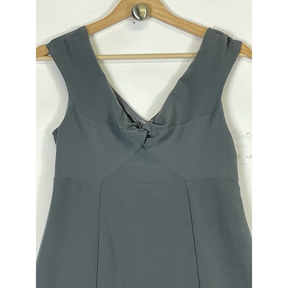 Show Me Your Mumu Grey Zurich Knot Cap Sleeve Maxi Gown Dress Women's Small NEW - Picture 4 of 8
